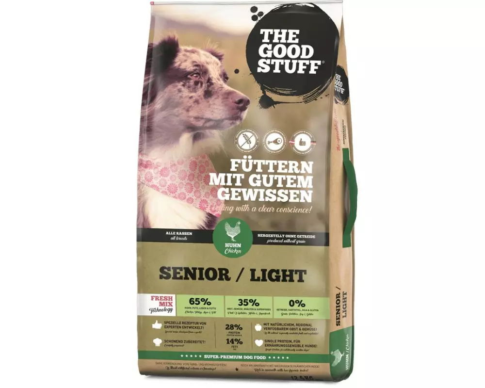 The Goodstuff Trockenfutter Geflügel Senior / Adult Light 12.5kg