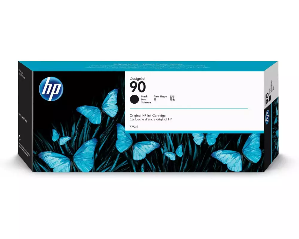 HP Tinte Nr. 90 (C5059A) Black