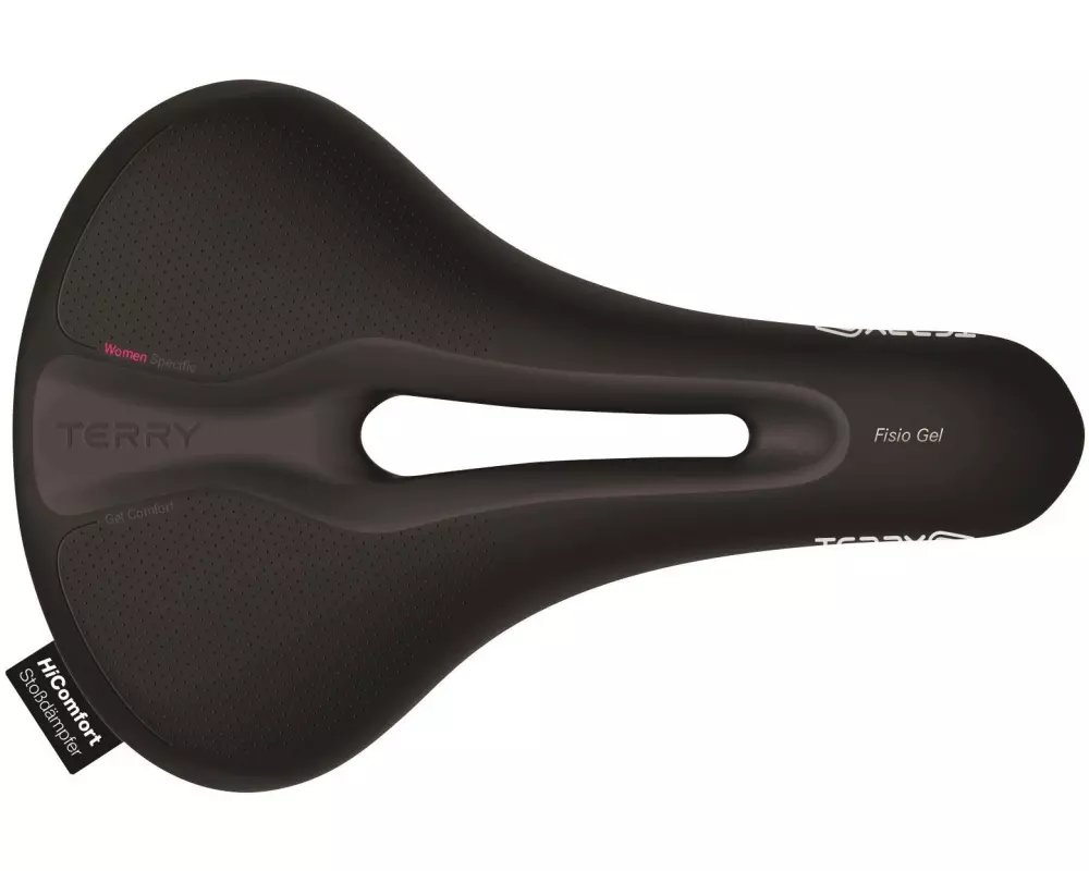 Terry Fahrradsattel Fisio Flex Gel Max Lady Schwarz