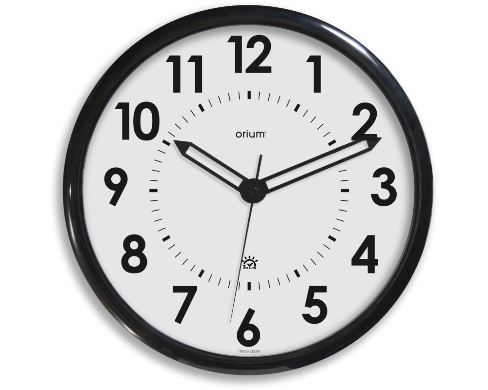 CEP Wanduhr 36cm 2110970011 weiss, Funkuhr