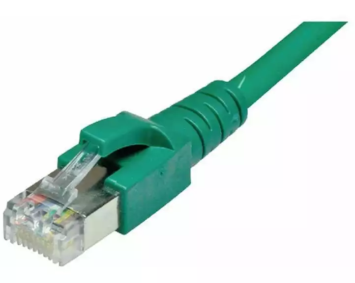 Dätwyler IT Infra Patchkabel Cat 6A, S/FTP, 2.5 m, Grün