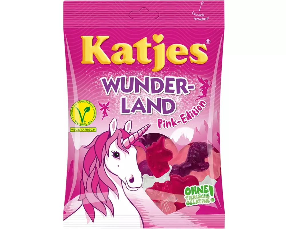 Katjes Gummibonbons Wunderland Pink Edition 210 g