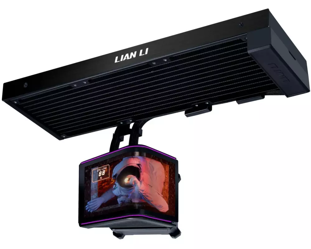 Lian Li AiO mit Display Schwarz