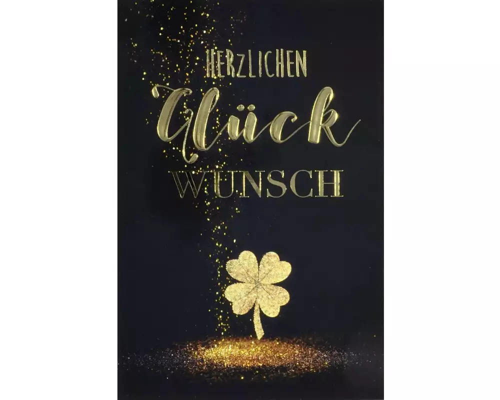 ABC Grusskarte B6 Herzlichen Glückwunsch