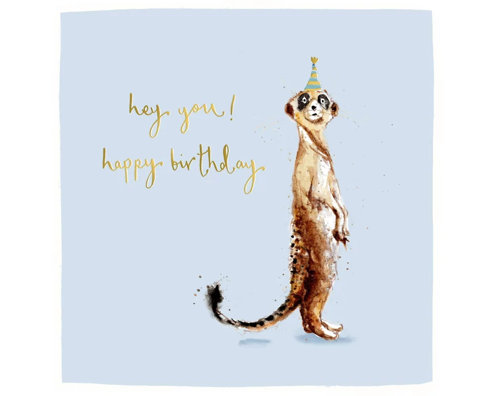 Cart Geburtstagskarte Happy Birthday 15 x 15 cm