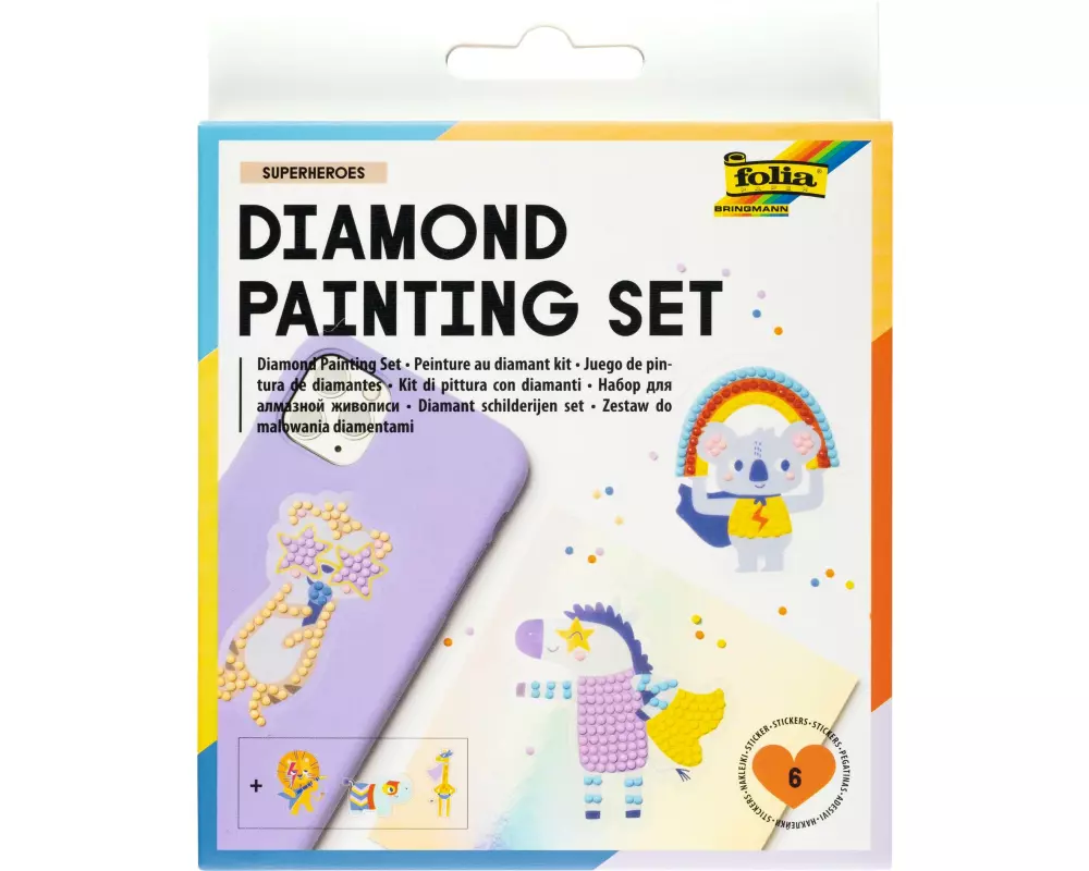 Folia Bastelset Superheroes