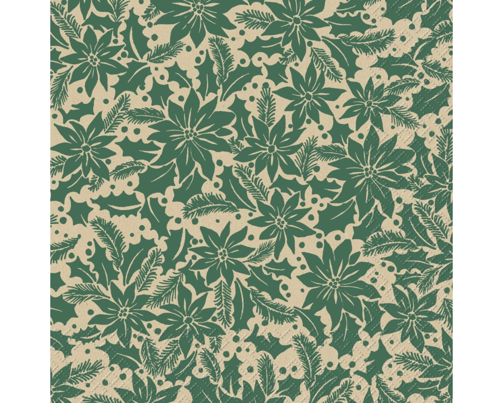 STEWO Serviette Doreen 33x33cm 2572552745 grün 20 Stück