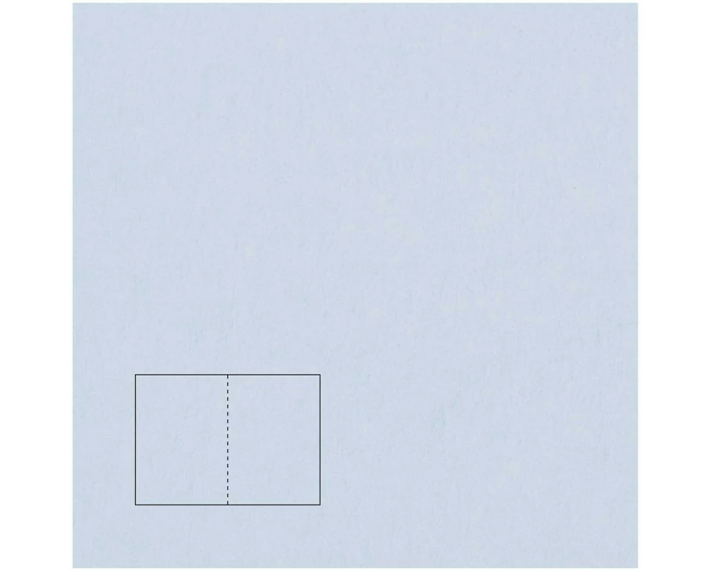 Rico Design Paper Poetry Essentials B6 Klappkarte Hellblau