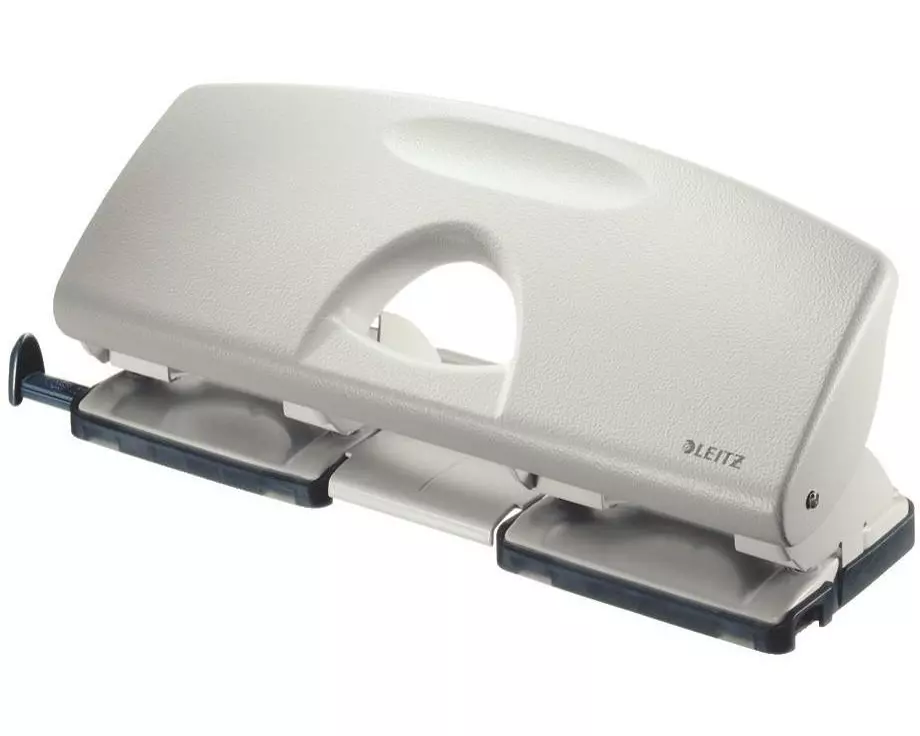 Leitz Locher Mehrfachlocher, Grau, 25 Blatt