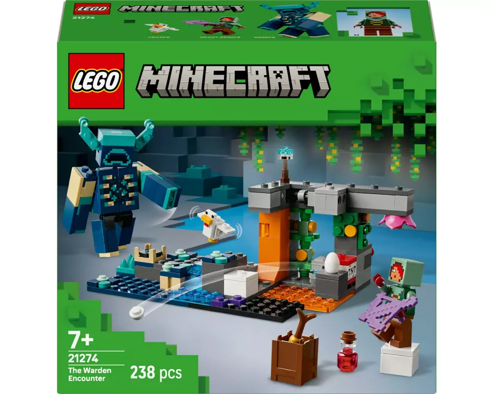LEGO® Minecraft Begegnung mit dem Wächter 21274