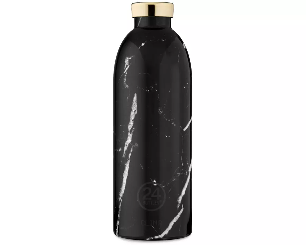 24Bottles Thermosflasche Clima 850 ml, Black Marble