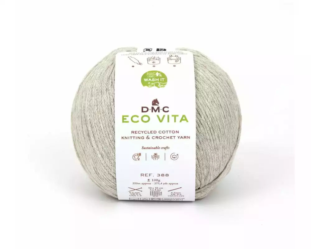 DMC Wolle Eco Vita 100 g, Hellbeige