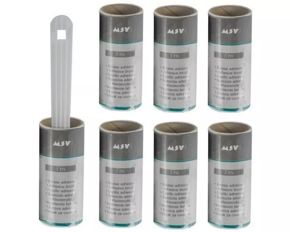 MSV Kleiderroller 3 m, 6 Ersatzroller