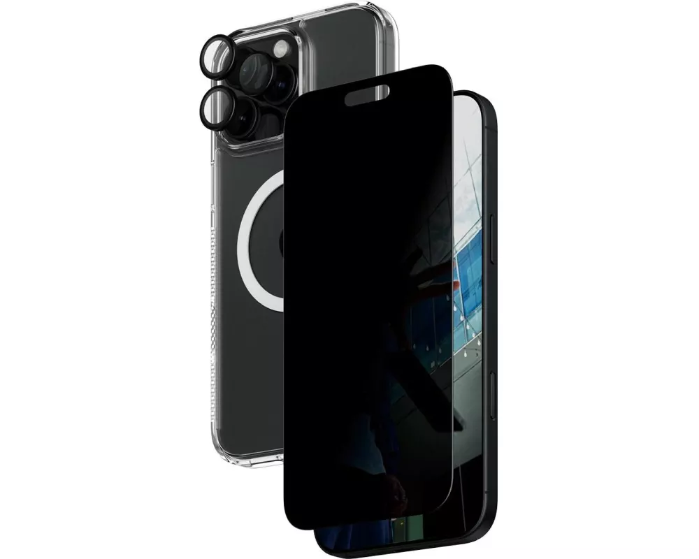 CARE Displayschutz 3-in-1 Privacy iPhone 16 Pro Max