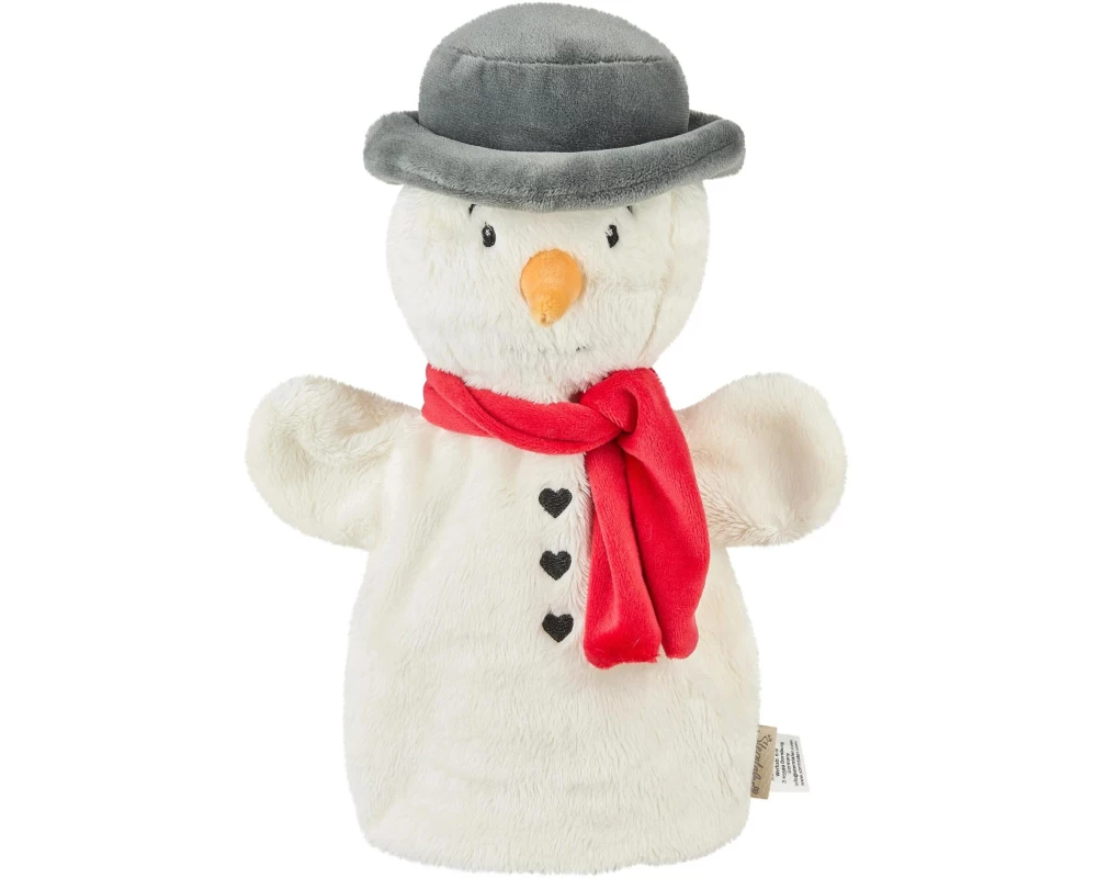 Sterntaler Handpuppe Schneemann Cremeweiss