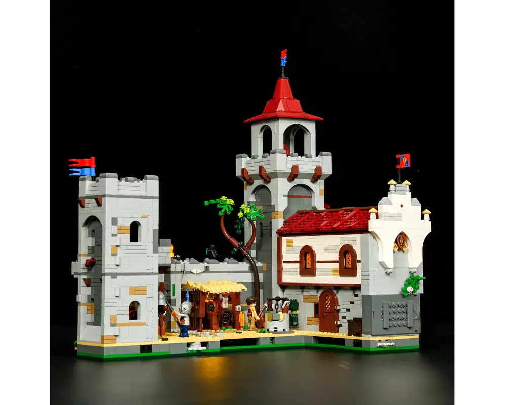 Lumibricks Medieval Guard Post – Wachposten mit LED-Beleuchtung