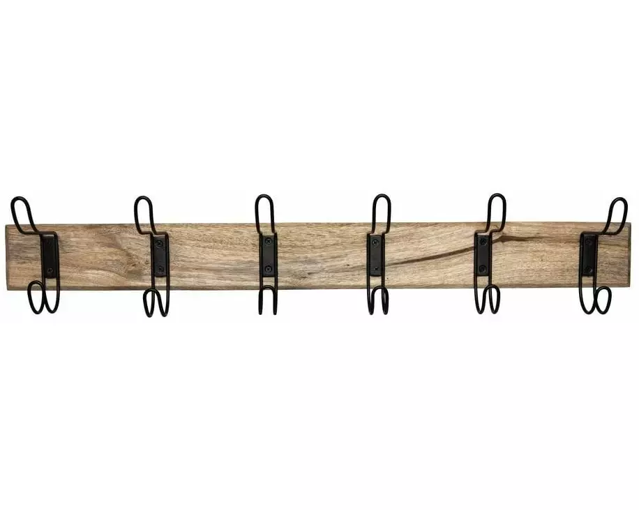 Tranquillo Wandhaken 6-fach 65 x 12 cm