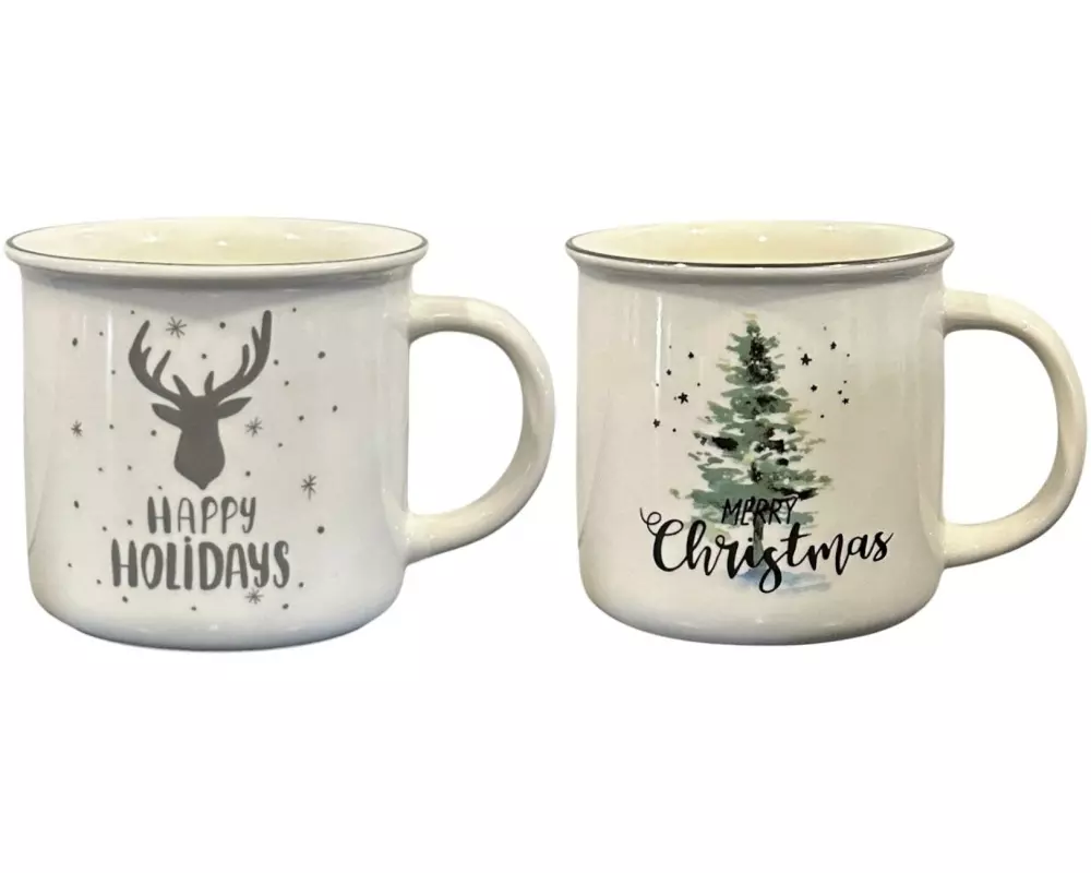 Dameco Tasse Hirsch & Tanne 355 ml, 2er Set
