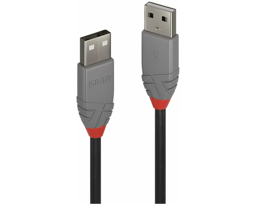 LINDY Anthra Line USB Cable, USB 2.0, USB/A-USB/A M-M, 5m