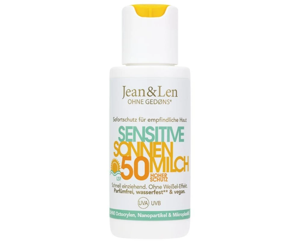 Jean & Len Sensitive Sonnenmilch LSF 50 50 ml