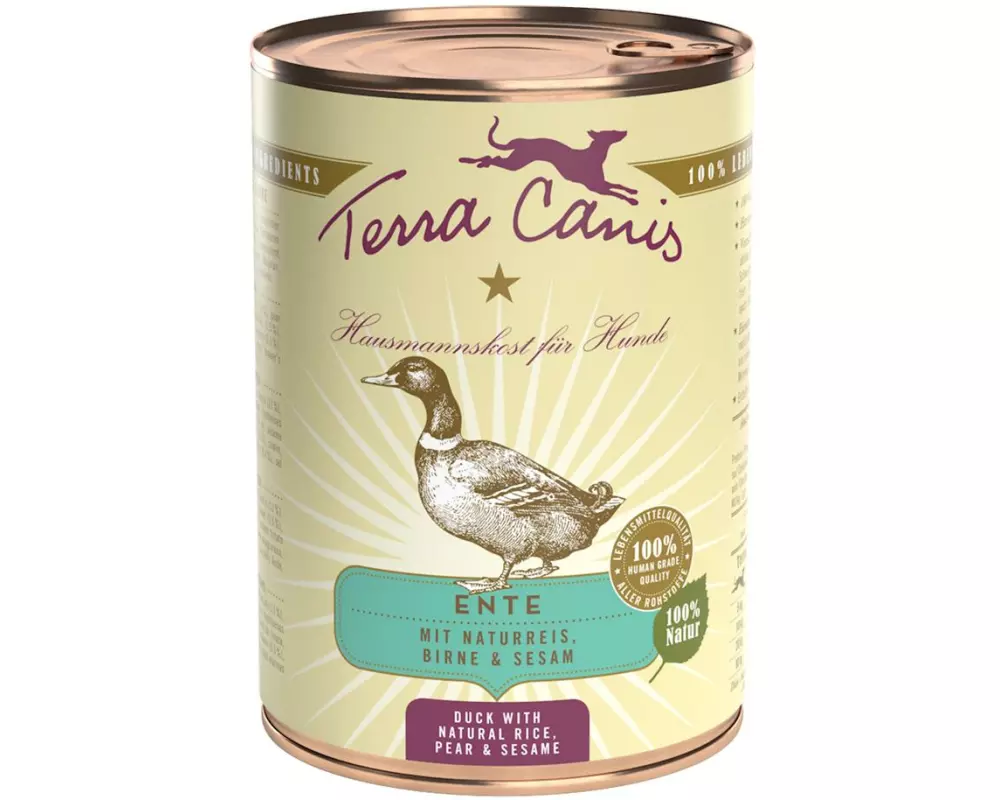 Terra Canis Nassfutter Classic Ente, 400 g