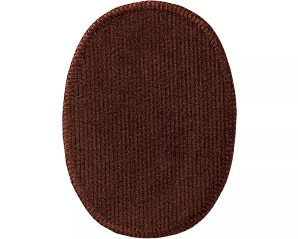 Mono-Quick Kordflicken Oval 8.5 x 11.2 cm Braun, 2 Stück