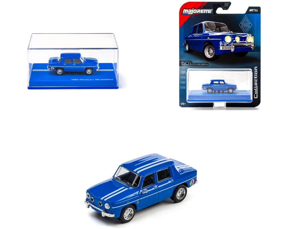 Majorette Collection 1966 Renault R8 Gordini Blau 1:64