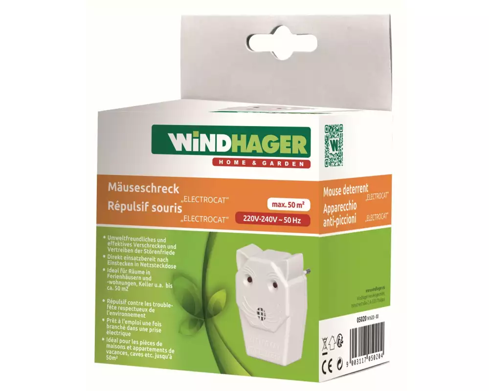 Windhager Mausabwehr Electro Cat 1 Stück