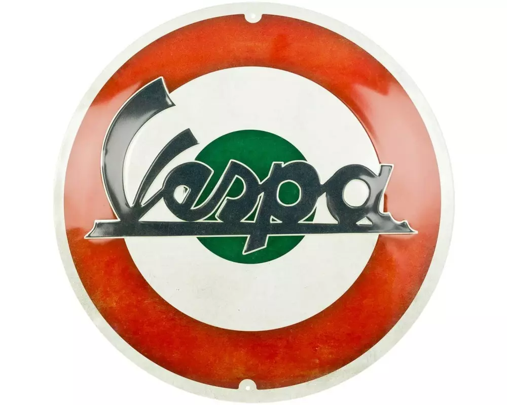 Nostalgic Art Schild Vespa Mehrfarbig