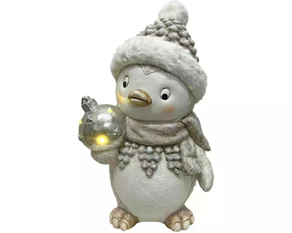 Dameco LED-Figur Pinguin, 3 LEDs, 43.5 cm