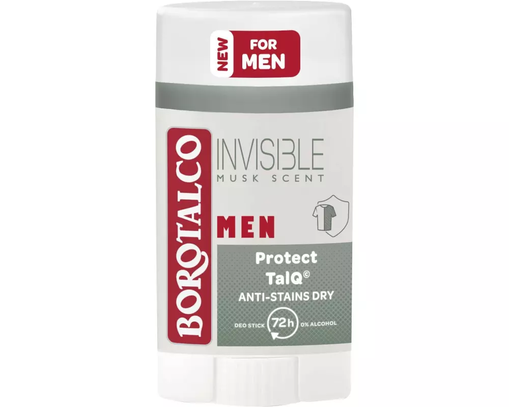 Borotalco Deo Stick Men Invisible Dry 40 ml