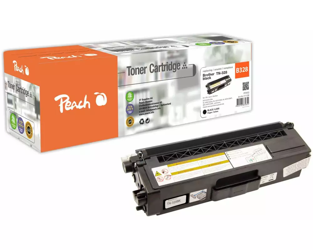 Peach Toner Brother TN-328BK Black