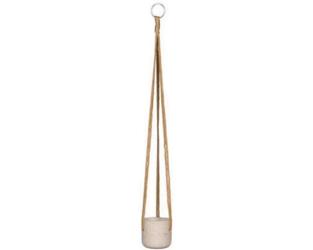 Pottery Pots Pflanzentopf Hanging Charlie XXXS Grey Washed