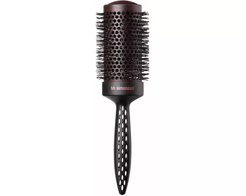 hh simonsen Heat Brush Large Rundbürste Keramik Kunststoff Schwarz 53 mm