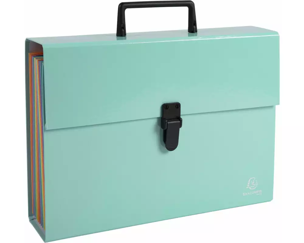 Exacompta Fächermappe Aquarel Hellgrün