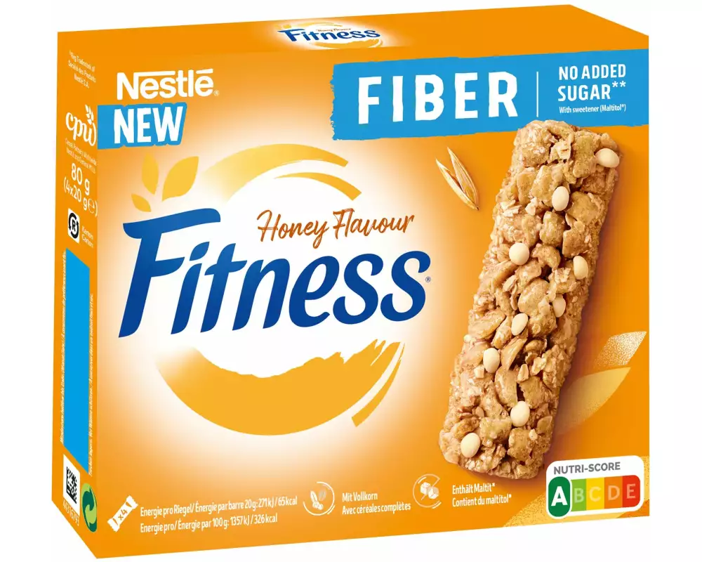 Nestlé Cerealien Fitness Honig Cerealienriegel 4 x 20g