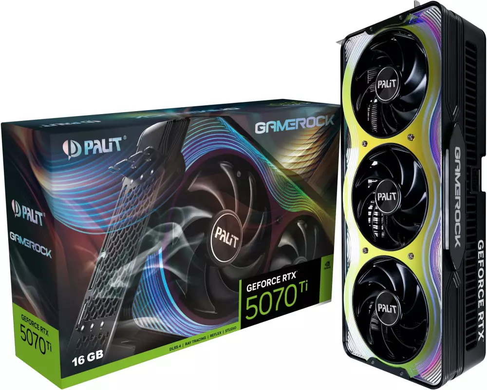 Palit Grafikkarte RTX 5070Ti GameRock 16 GB