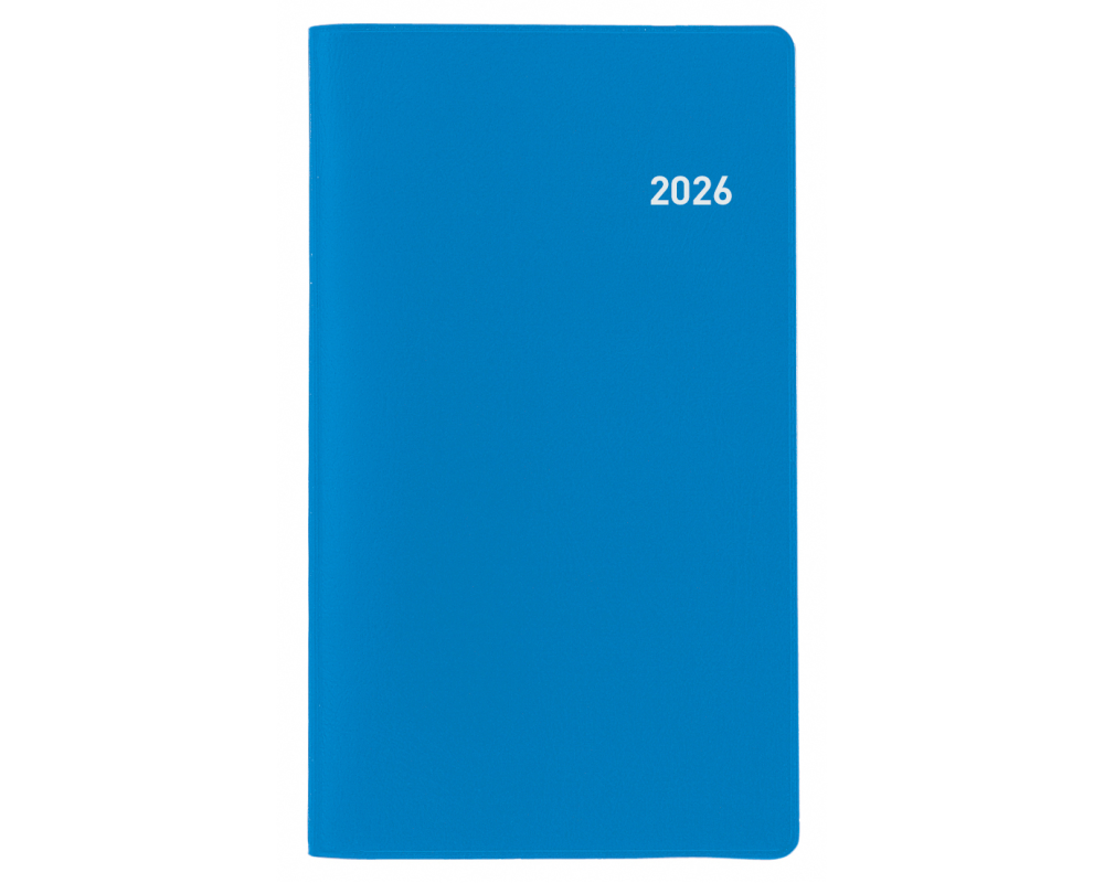 BIELLA Planer Bern 2026 851572050026U 1W/1S blau ML 8.7x15.3cm