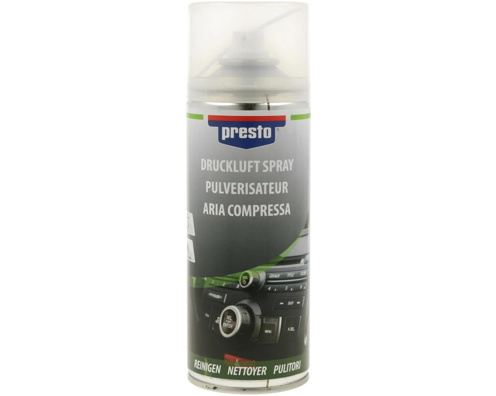 Presto Druckluftspray zur Reinigung 400 ml