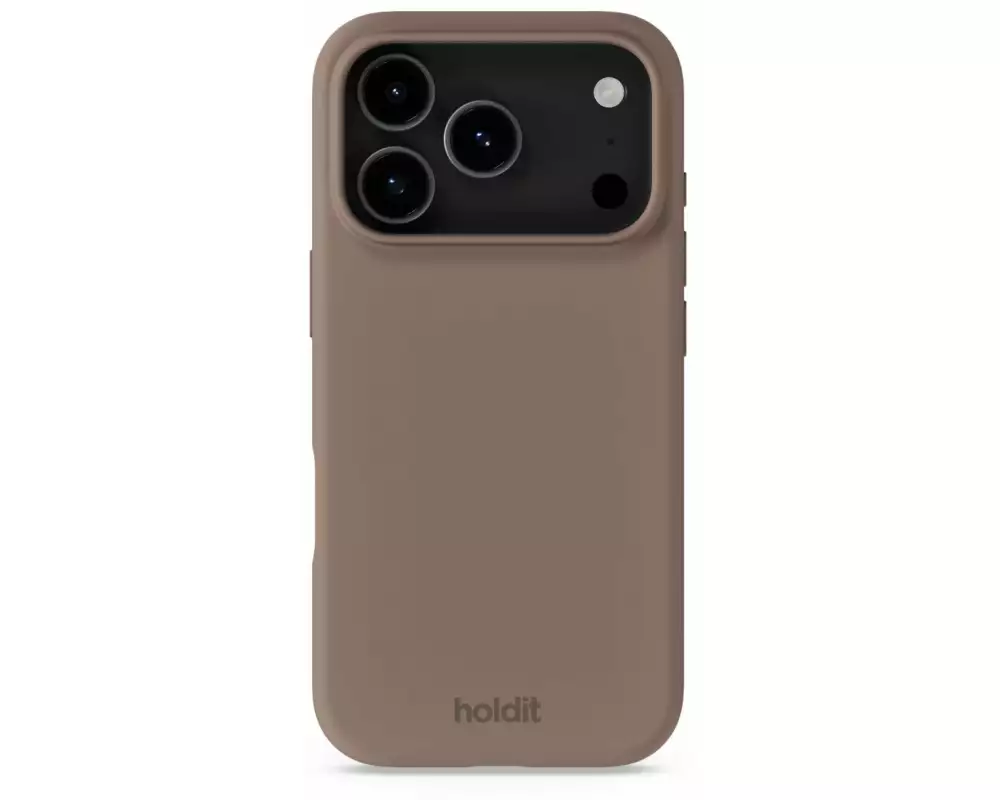 Holdit Back Cover Silicone iPhone 17 Pro Max Braun