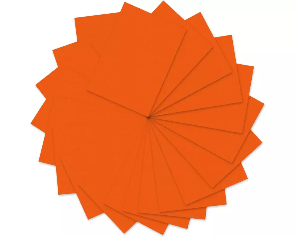 URSUS Fotokarton 300 g/m² A4 orange 50 Blatt