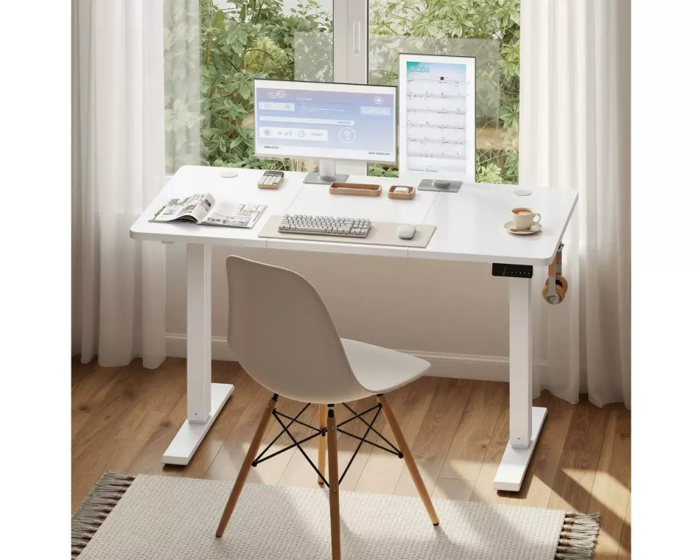 VASAGLE Height-Adjustable Desk