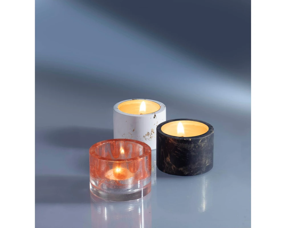 Glorex Kerzengiessform Weiss, rund