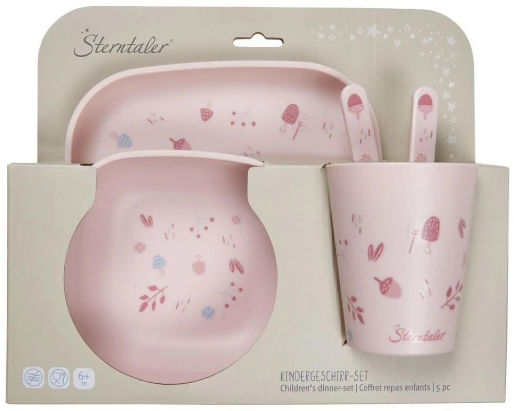 Sterntaler Geschirrset Hanni Rosa