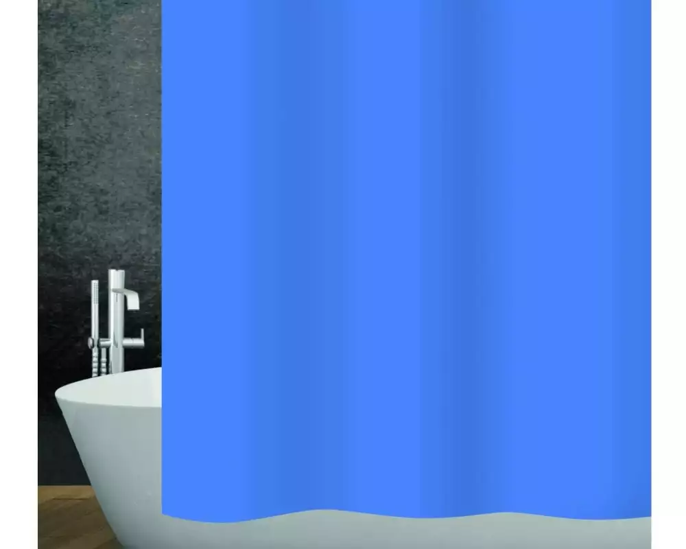diaqua Duschvorhang Basic 240 x 180 cm, Blau