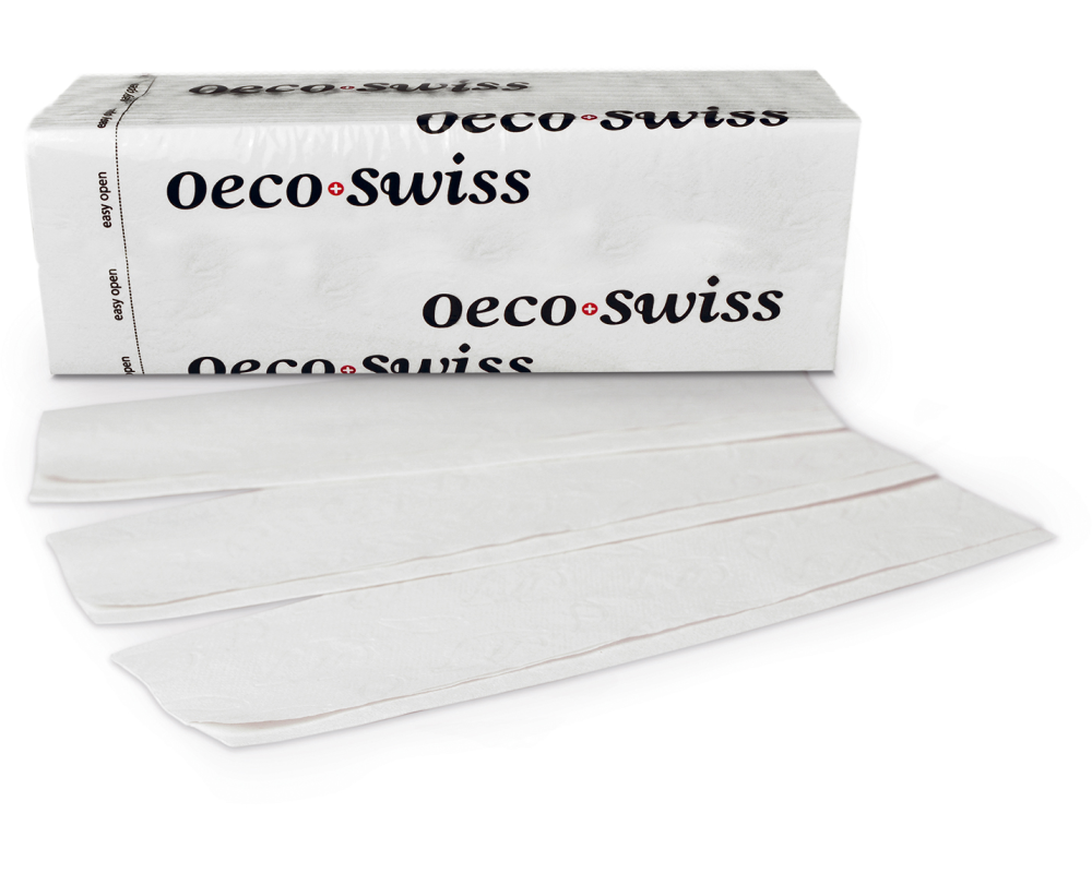 OECO SWISS Handtücher Z-Falz 4484403 154 Stück