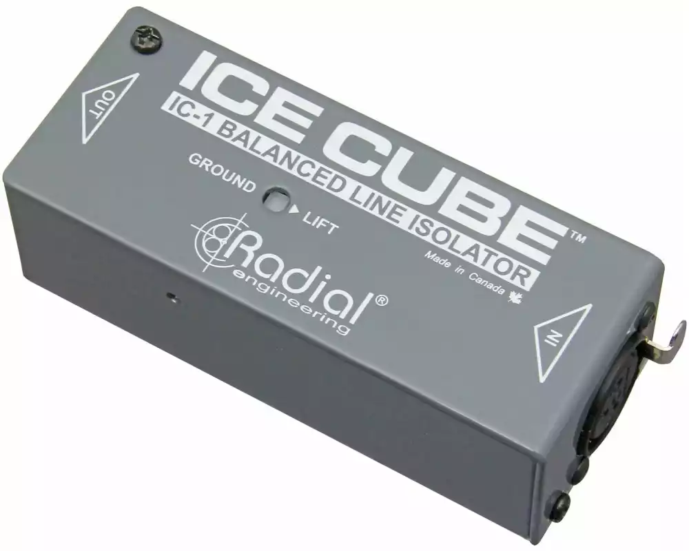 Radial IC-1 Ice Cube Symmetrischer Leitungsisolator aus Stahl