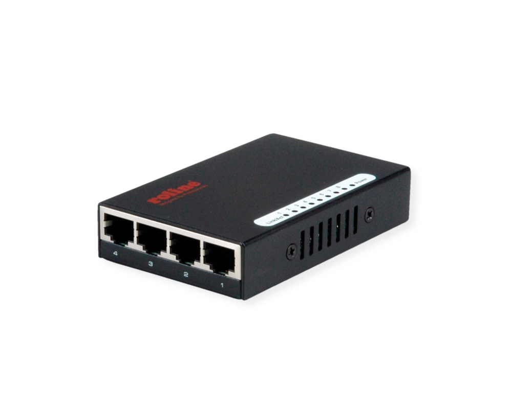ROLINE Gigabit Ethernet Switch, Pocket, 8 Ports
