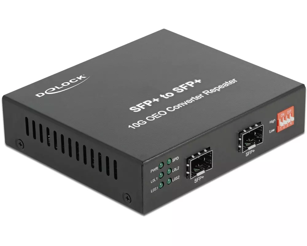 Delock Medienkonverter 10Gbase-R SFP+ zu SFP+