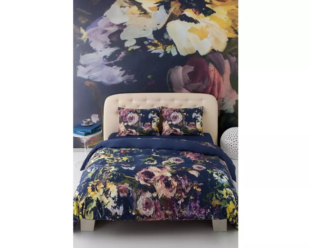 Mirabello Duvetbezug Fiore Notte 200 x 210 cm